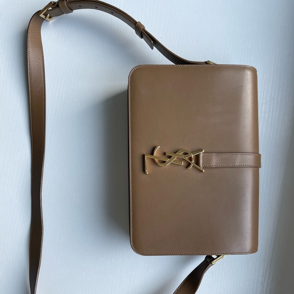 Authentic Saint Laurent Medium Satchel Bag
